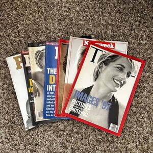 Vintage Princess Diana Magazine Collection